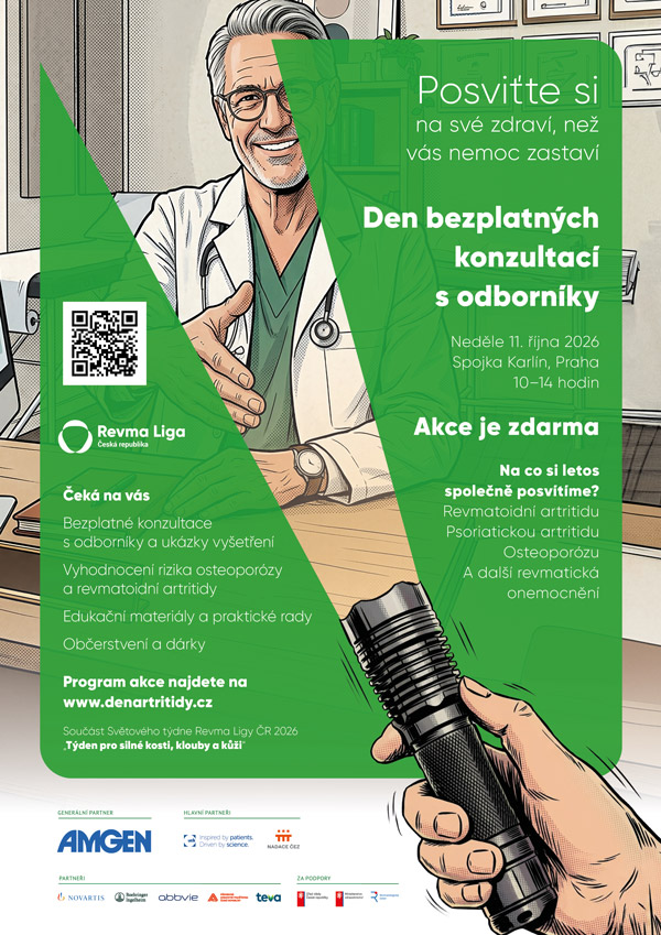 Plakát Světového dne artritidy 2026